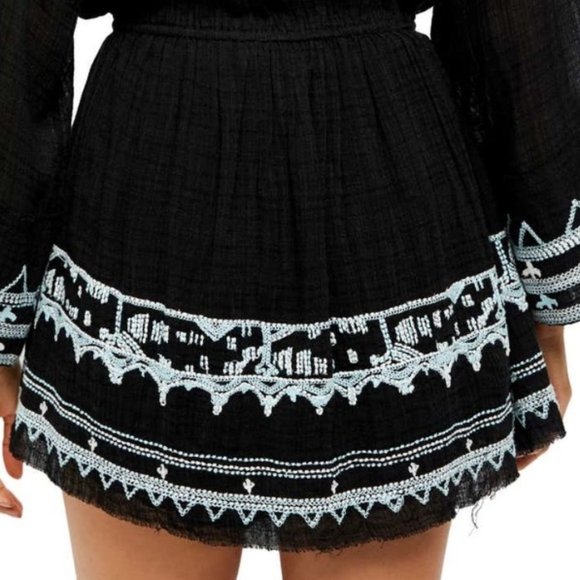 NWT Free People Saffron Embroidered Tunic L / XL - Picture 3 of 10